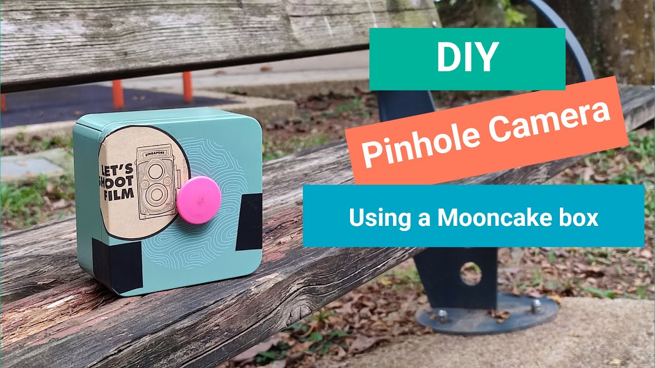 How I make a pinhole camera out of a mooncake box