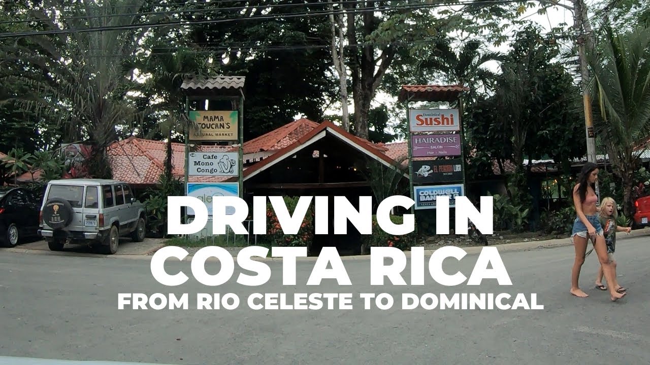 Costa Rica ROAD TRIP Adventure: From Rio Celeste to Dominical