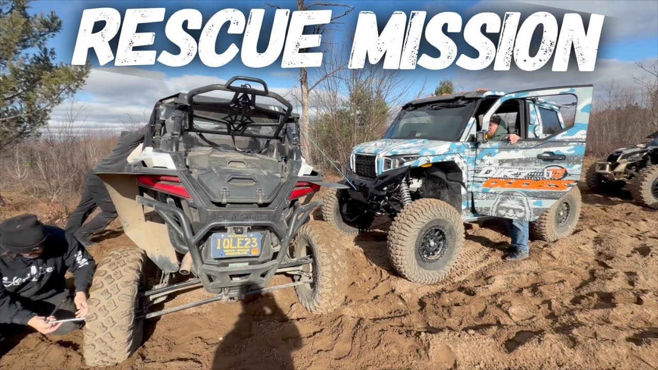 Riding with Race Rebuild Repeat... Till We Had to Rescue Someone