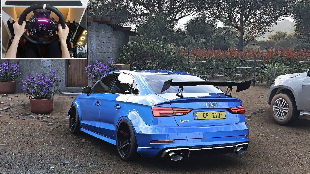 AUDI RS3 | Forza Horizon 5 | MOZA R9 Gameplay