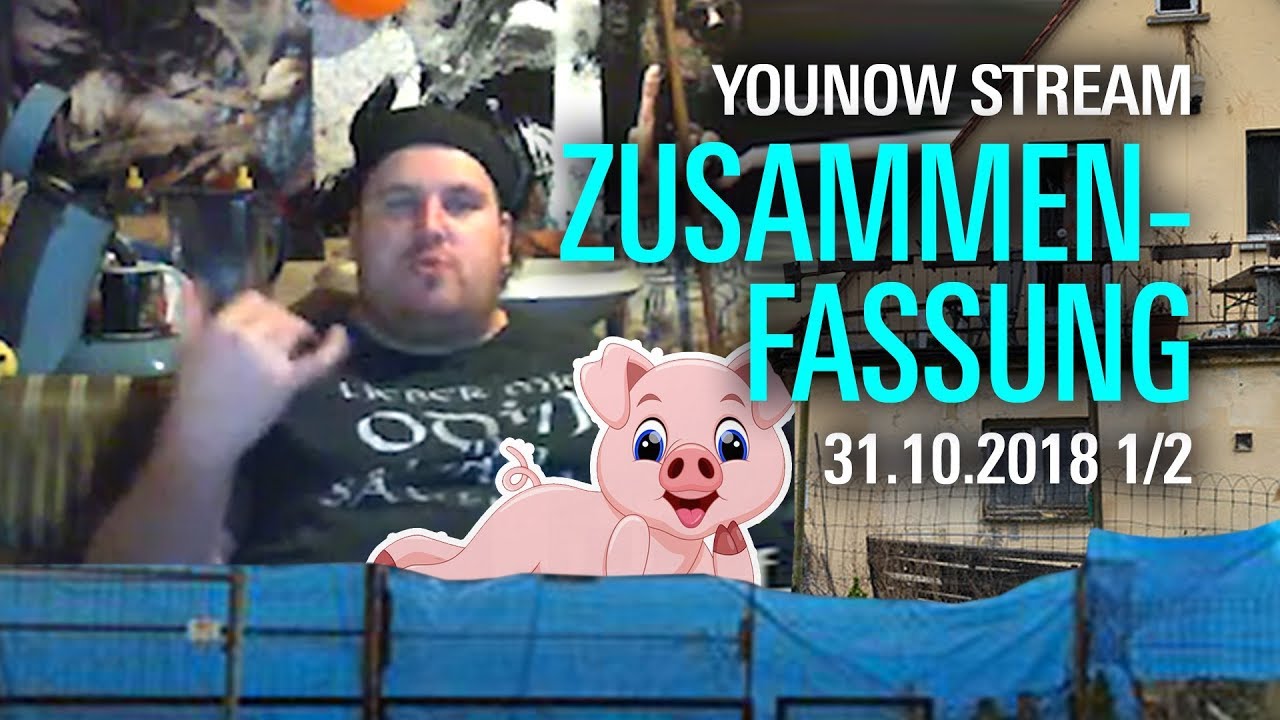 Drachenlord Stream 31.10.2018 1/2 (ZUSAMMENFASSUNG) / Schweinekram Winkler