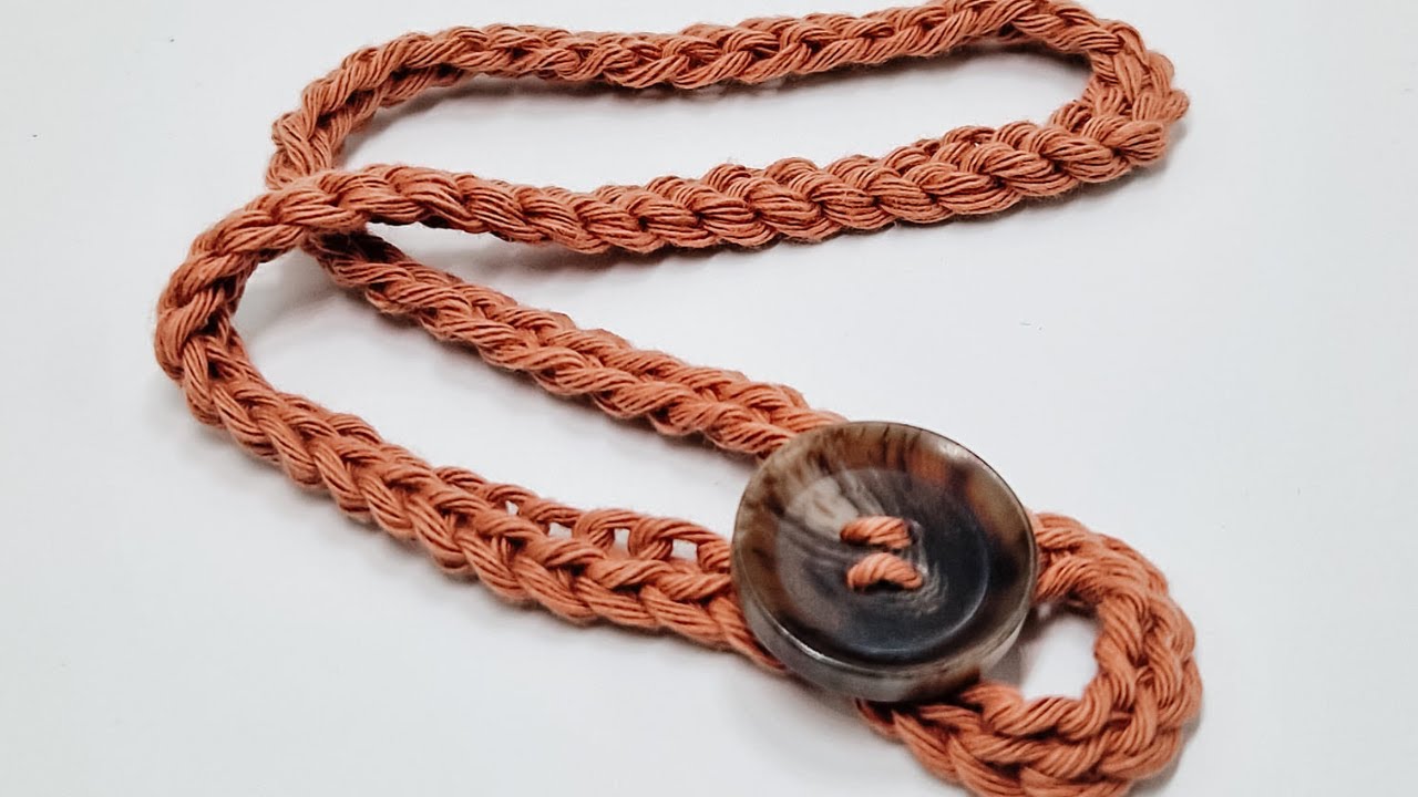 Crochet Slip Stitch Bracelet Tutorial for Beginners