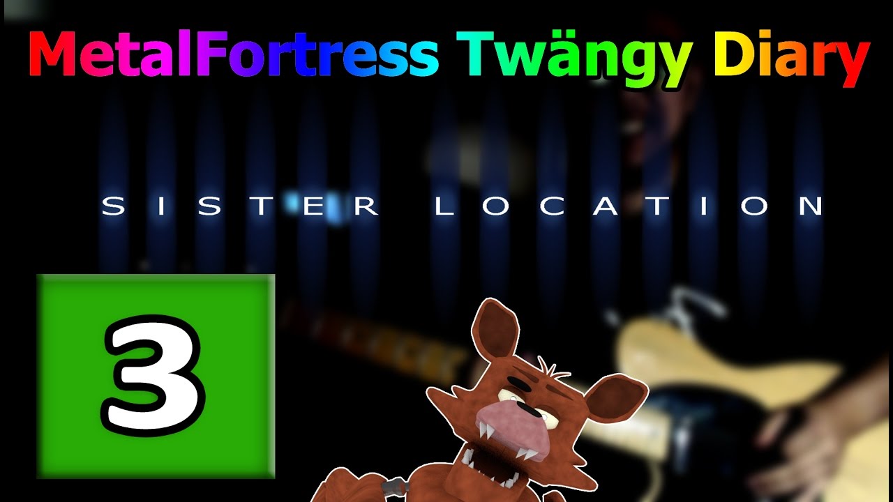 Left Behind - FNAF Sister Location (DAGames) [Guitar Cover] || Metal Fortress