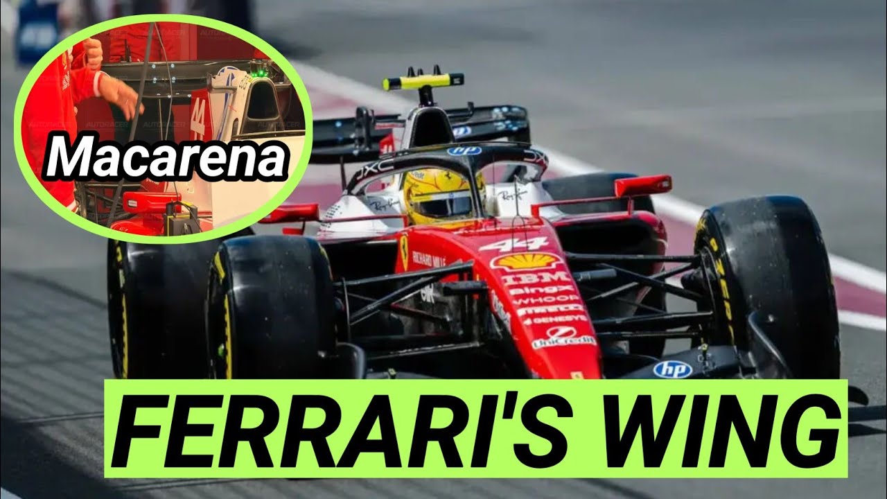 FERRARI’S RADICAL ‘MACARENA’ WING!  Aggressive Upgrades for Chinese GP