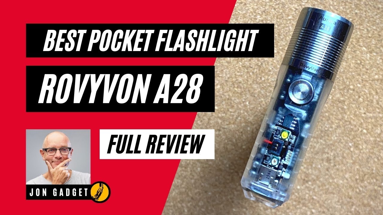 Rovyvon A28 the best pocket flashlight full review