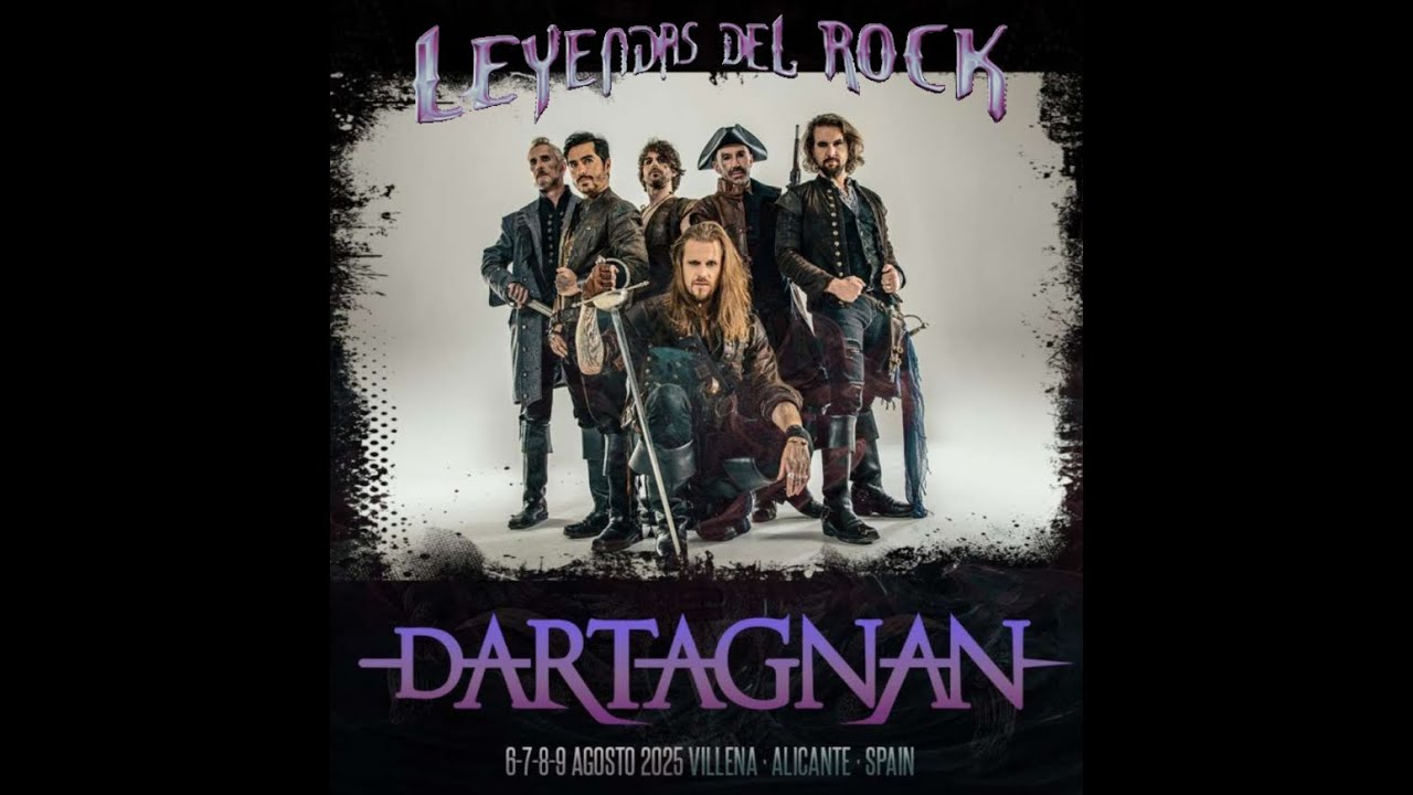 Dartagnan - Leyendas del Rock 2025 Villena, Alicante