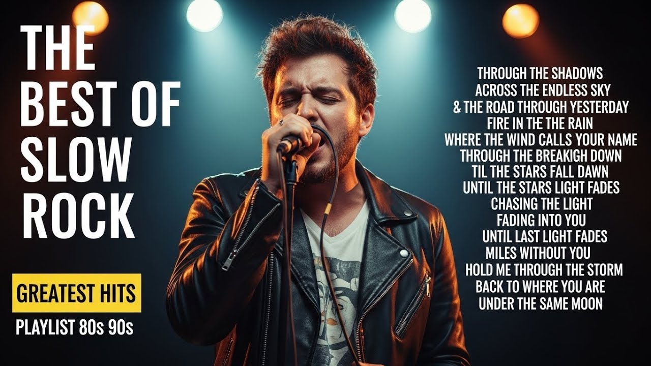 Top 15 Best Slow Rock Classics | Romantic Ballads That Cut Deep Into You