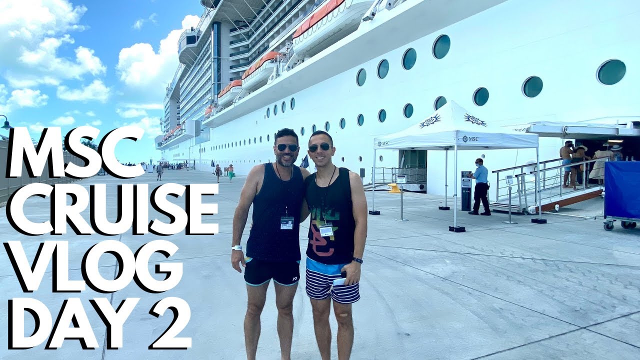 MSC Meraviglia Cruise Day Two | MSC Cruise Line Private Island | Cruise Vlog