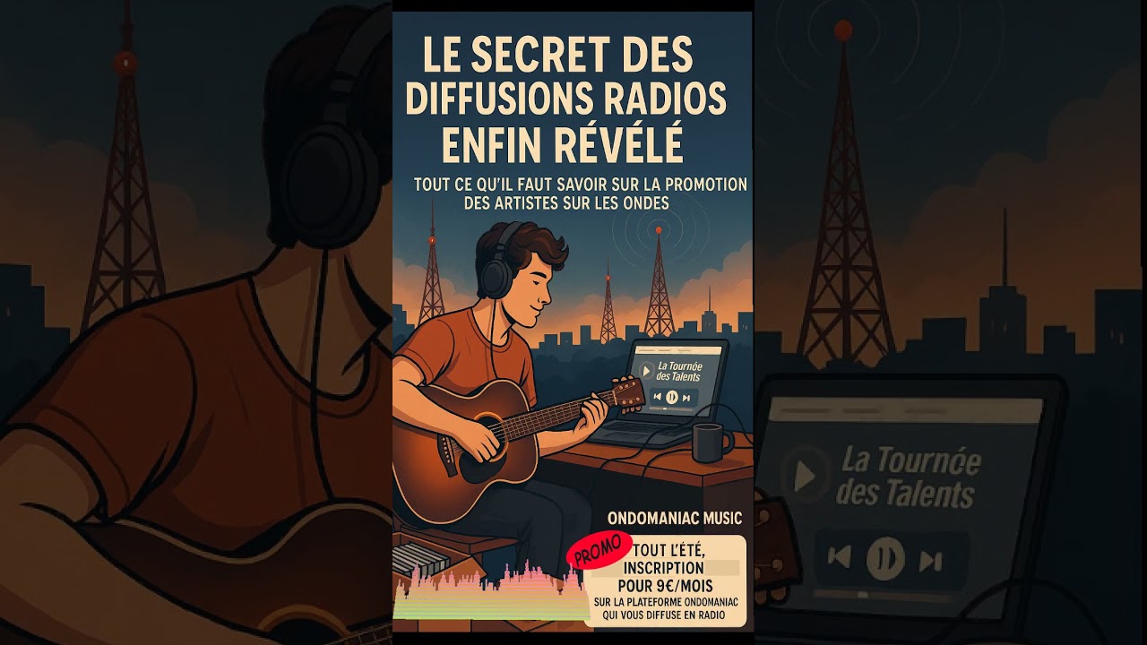 Comment passer en radio ? Comment &ecirc;tre diffus&eacute; par les radios