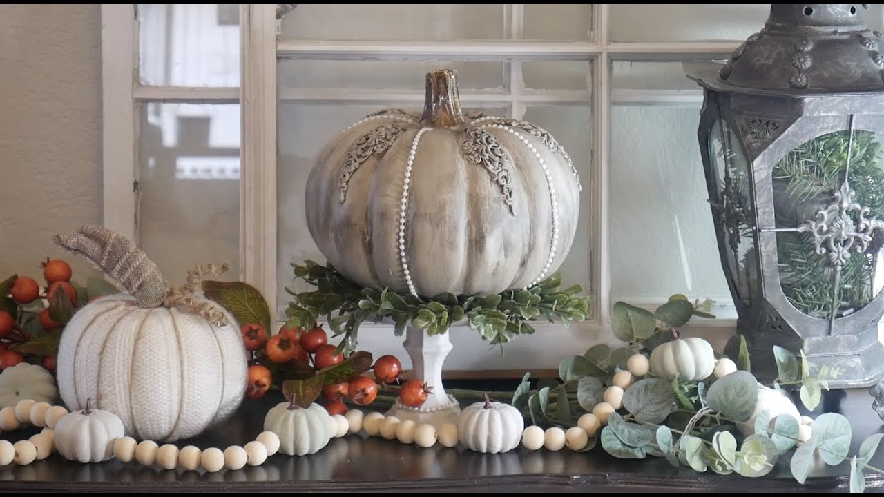 DIY| DIFERENTES FORMAS de DECORAR TUS CALABAZAS