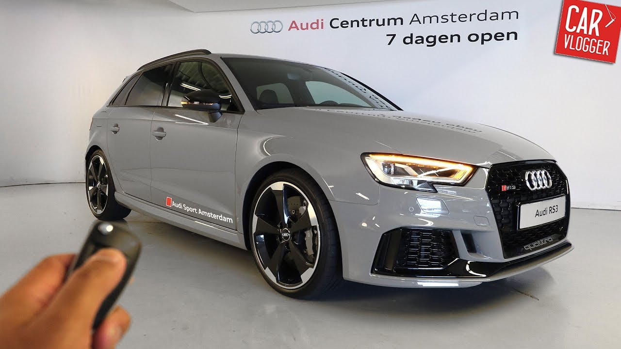 ВНУТРИ НОВОГО Audi RS3 Sportback 2017 | ДЕТАЛИ ИНТЕРЬЕРА И ЭКСТЕРЬЕРА С REVS