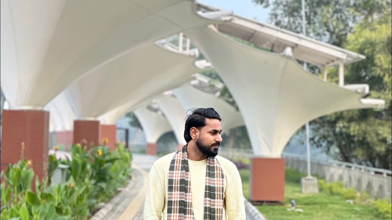 Dwarka's best District Park & Sunset Point | Md Adil Vlogs