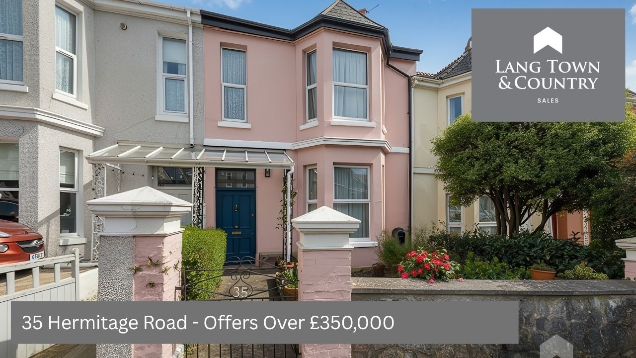 Hermitage Road, Mannamead - For Sale - Property Tour - 3 Bedrooms - Terraced - South Facing Garden 