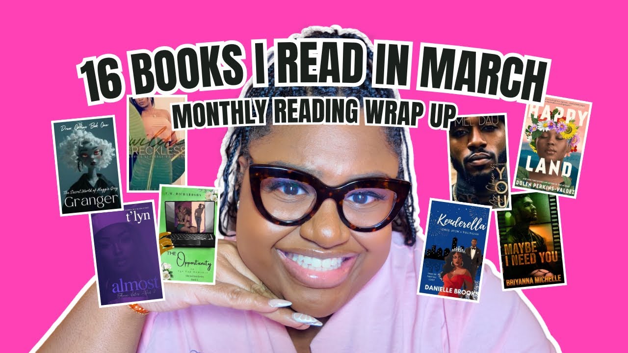 MARCH 2025 READING WRAP UP | 16 Black romance historical fiction & paranormal book recommendations