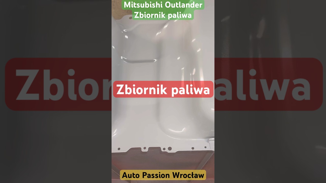 Zbiornik paliwa Mitsubishi Outlander - konserwacja podwozia - Auto Passion Wrocław