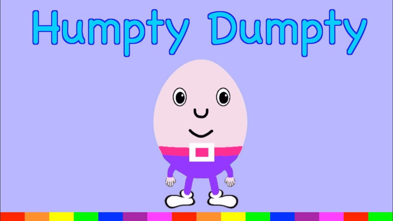 Humpty Dumpty | NURSERY RHYME | RainbowRabbit | @rainbowrabbitsongs | #rainbowrabbitsongs