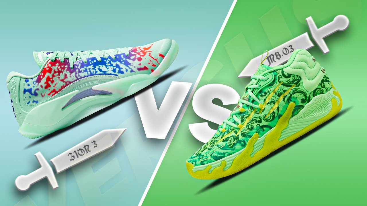 PUMA MB 03 VS JORDAN ZION 3