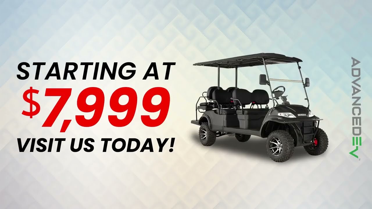 Discover the Best Golf Carts in Winter Garden at Giant Specialty Vehicles! 