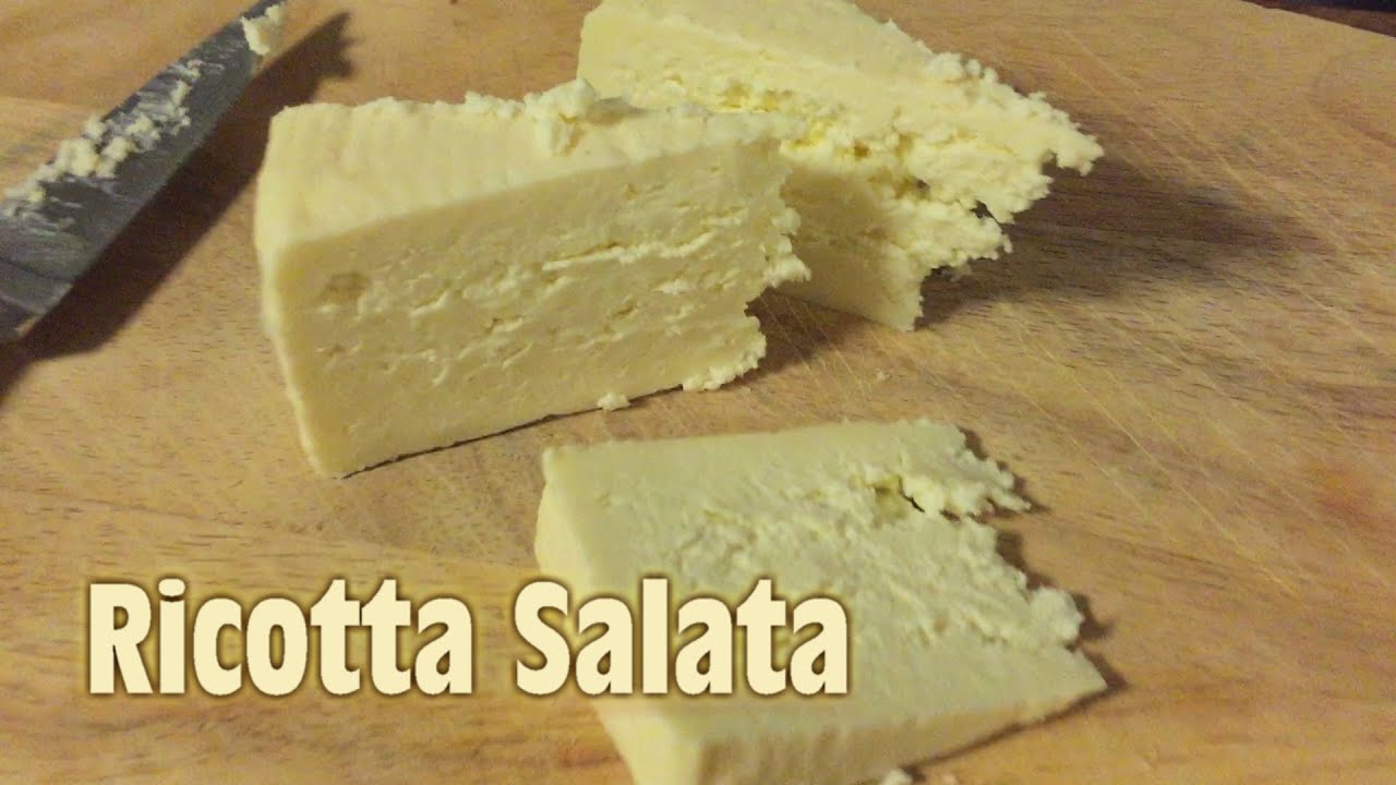 Making Ricotta Salata at Home