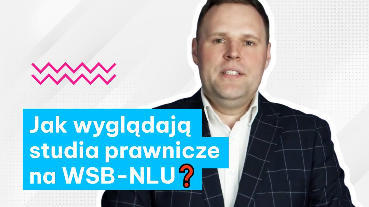 Jak wyglądają studia prawnicze na WSB-NLU❓ Opowiada dr Michał M&oacute;łka 💙