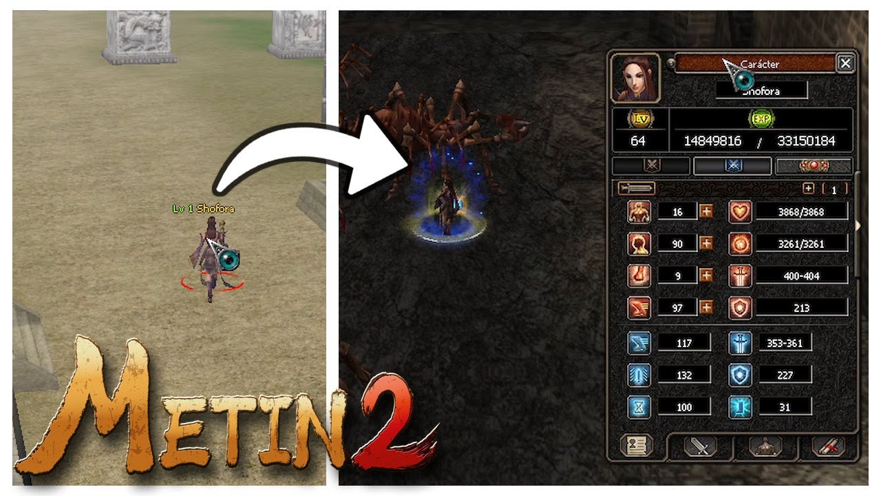 [AZRAEL] Sube tu chamana al Nivel 1 Campeón [Lv.120] ¡Comparando Servidores! | Metin2