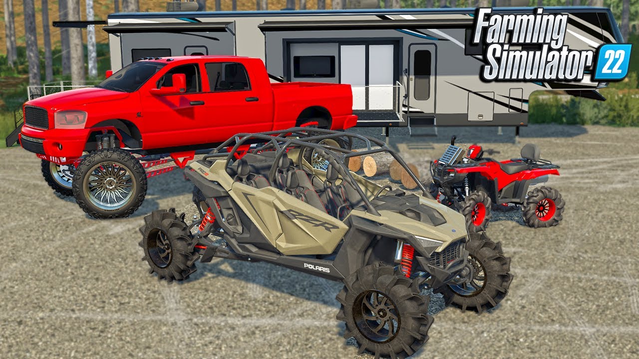 RICH REDNECK GOES MUDDING & CAMPING!