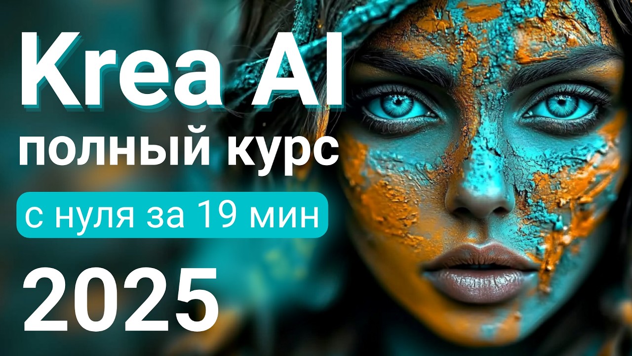 Krea AI &ndash; ПОЛНЫЙ курс  НОВЫЕ функции 2025