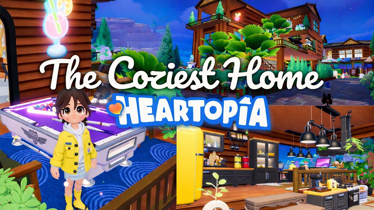 Heartopia Home Decor Inspiration | Cozy Aesthetic Tour