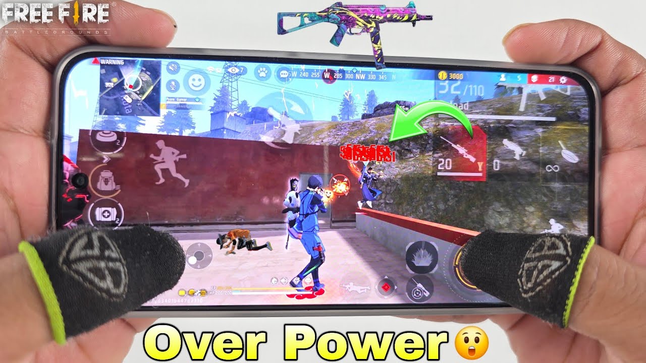 Over Power Duo Vs Squad 29 Kills with Sniper Full Map Gameplay Free Fire 