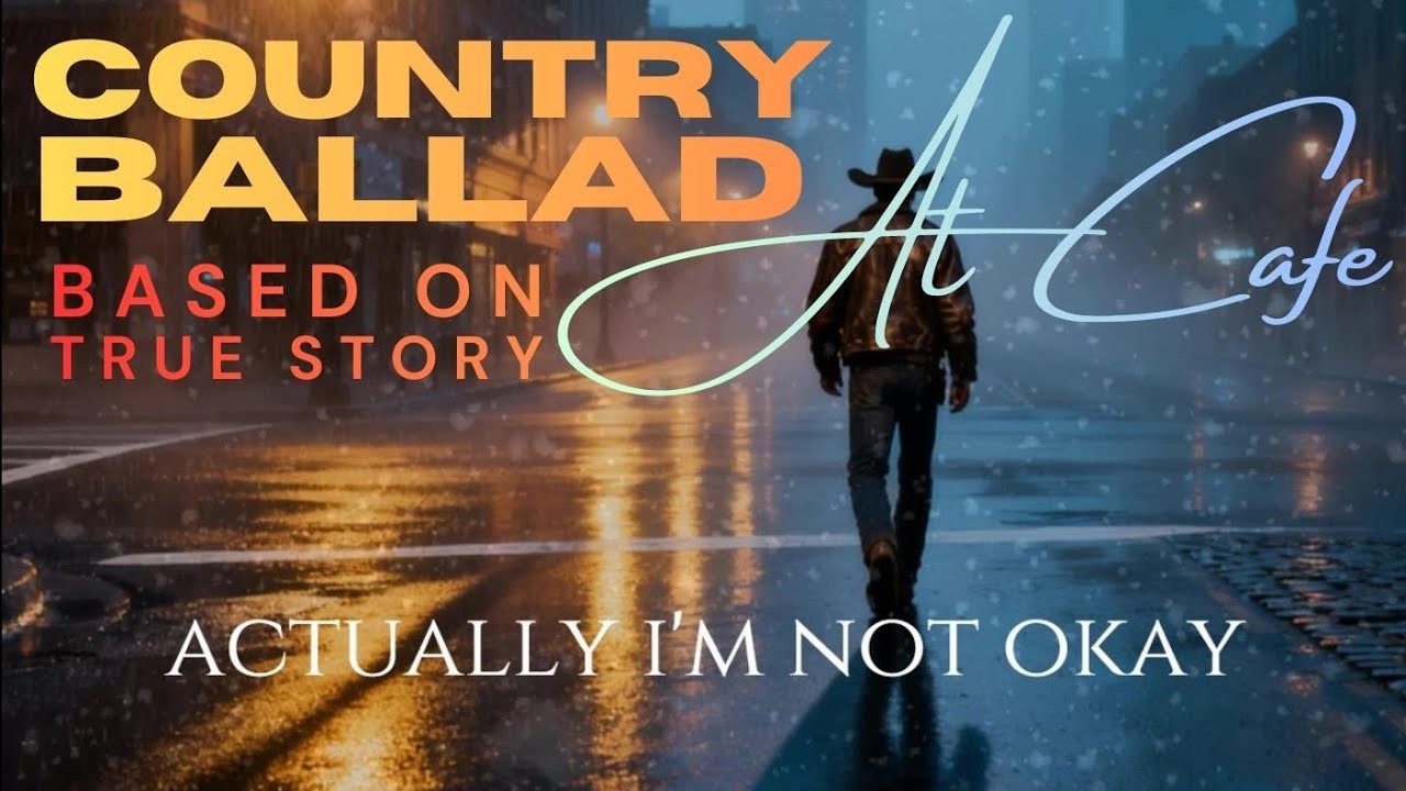 Actually I'm Not Okay #CountryBalladAtCafe #SongBasedOnTrueStory