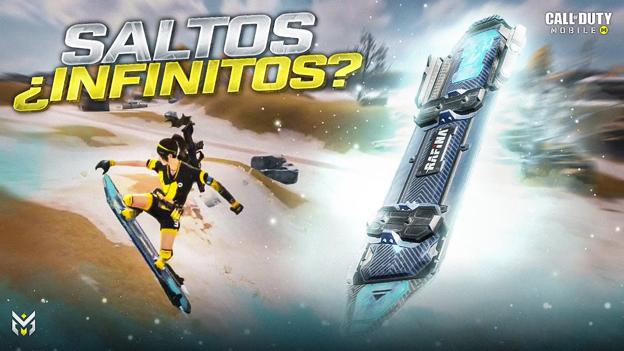 TIPS para USAR el SNOWBOARD como un PRO en BATTLE ROYALE | MYAWOLLS COD MOBILE