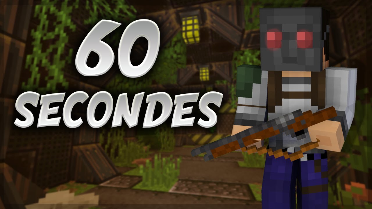 60 SECONDES POUR SURVIVRE | COURT MÉTRAGE MINECRAFT HORREUR RP | FILM MINECRAFT | 2022