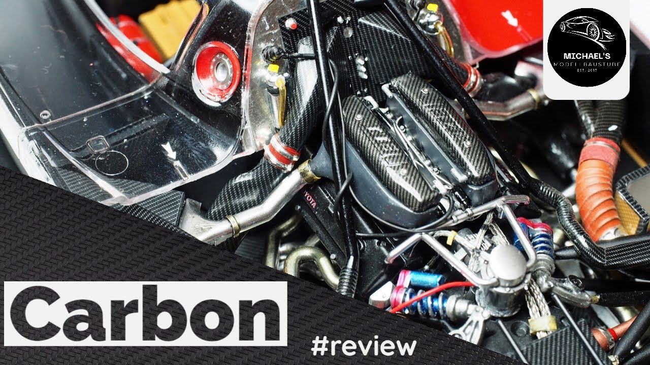 Wie du Carbon im Modellbau darstellen kannst - Review