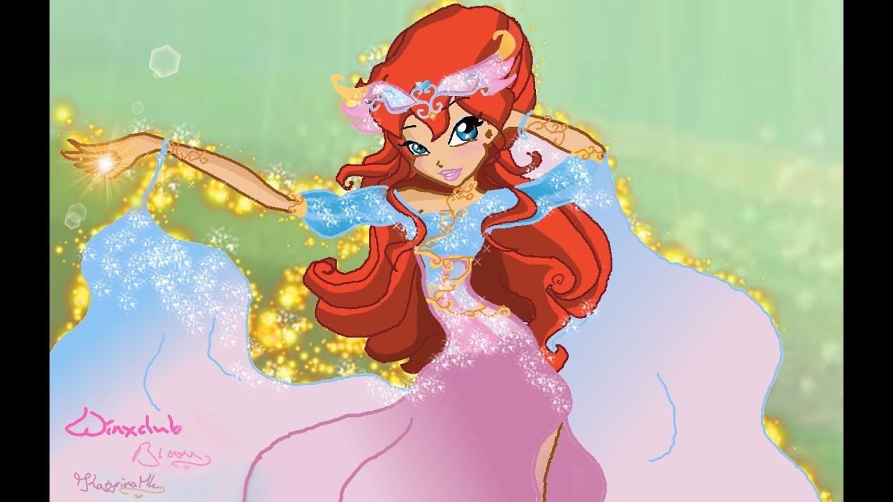 Winx club princess Bloom speedpaint
