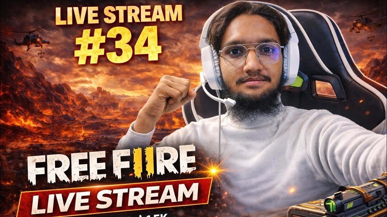 🔴Free Fire Live Stream #34 🔥 Custom Room + Reaction Subscriber Challenges 💥 || LG Royal Gamer