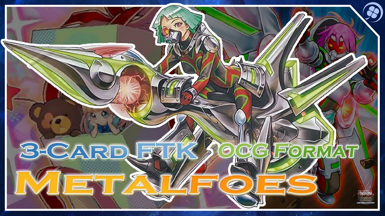 3-Card Metalfoes FTK (OCG Format) | POST Box of friends