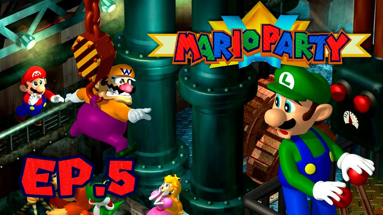 EL CUARTO DE ENGRANAJES DE LUIGI | Mario Party | EN VIVO con @tommyjerryrojas y @Gabomania