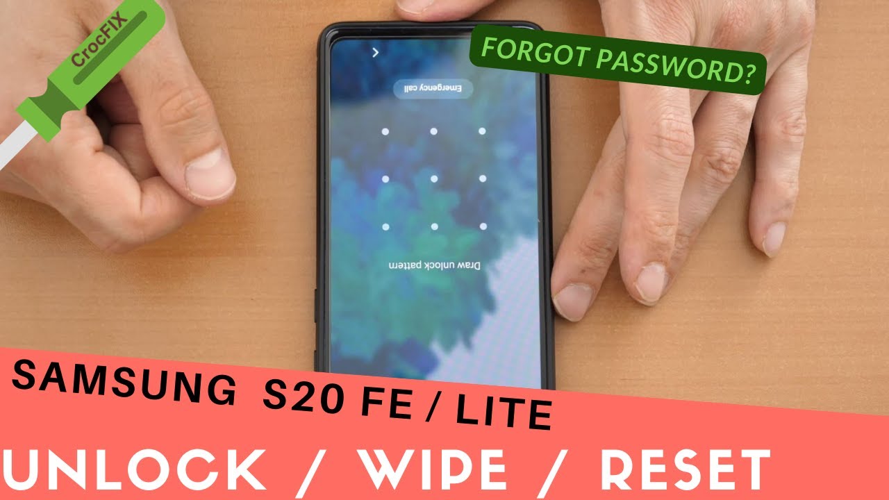 Забыли пароль на Samsung S20 FE/Lite? Заблокировано — инструкция по сбросу настроек до заводских ...