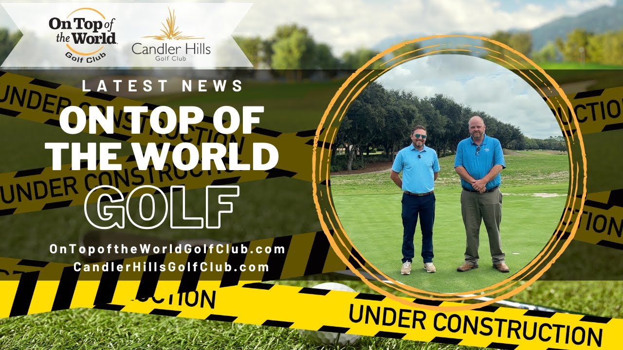 Under Construction Part 3: September Update on the Candler Hills Golf Club Renovation