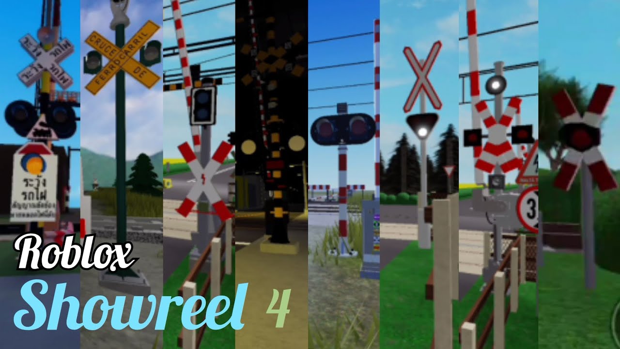 Robloxian Railroad Crossings 2 | #ROBLOX SHOWREEL 4