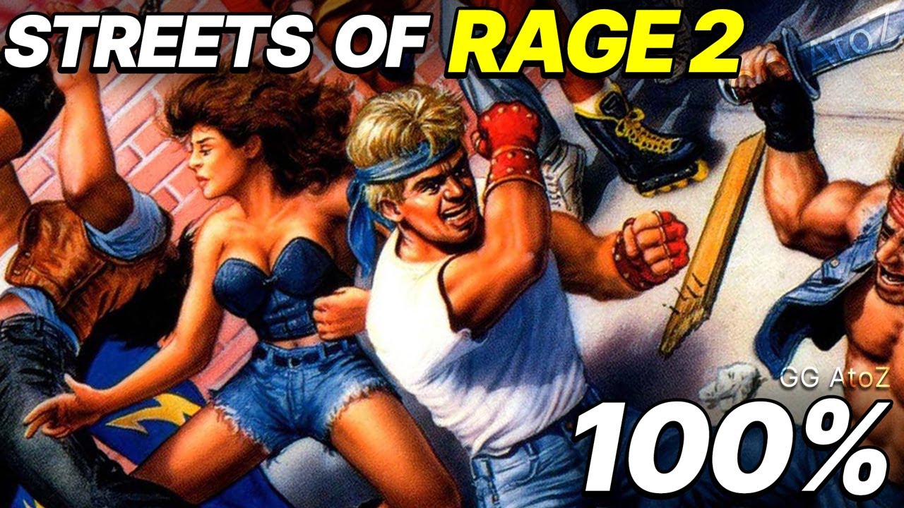 Streets Of Rage 2, 100% FULL GAME | ⭐Mega Drive/Genesis, No Commentary