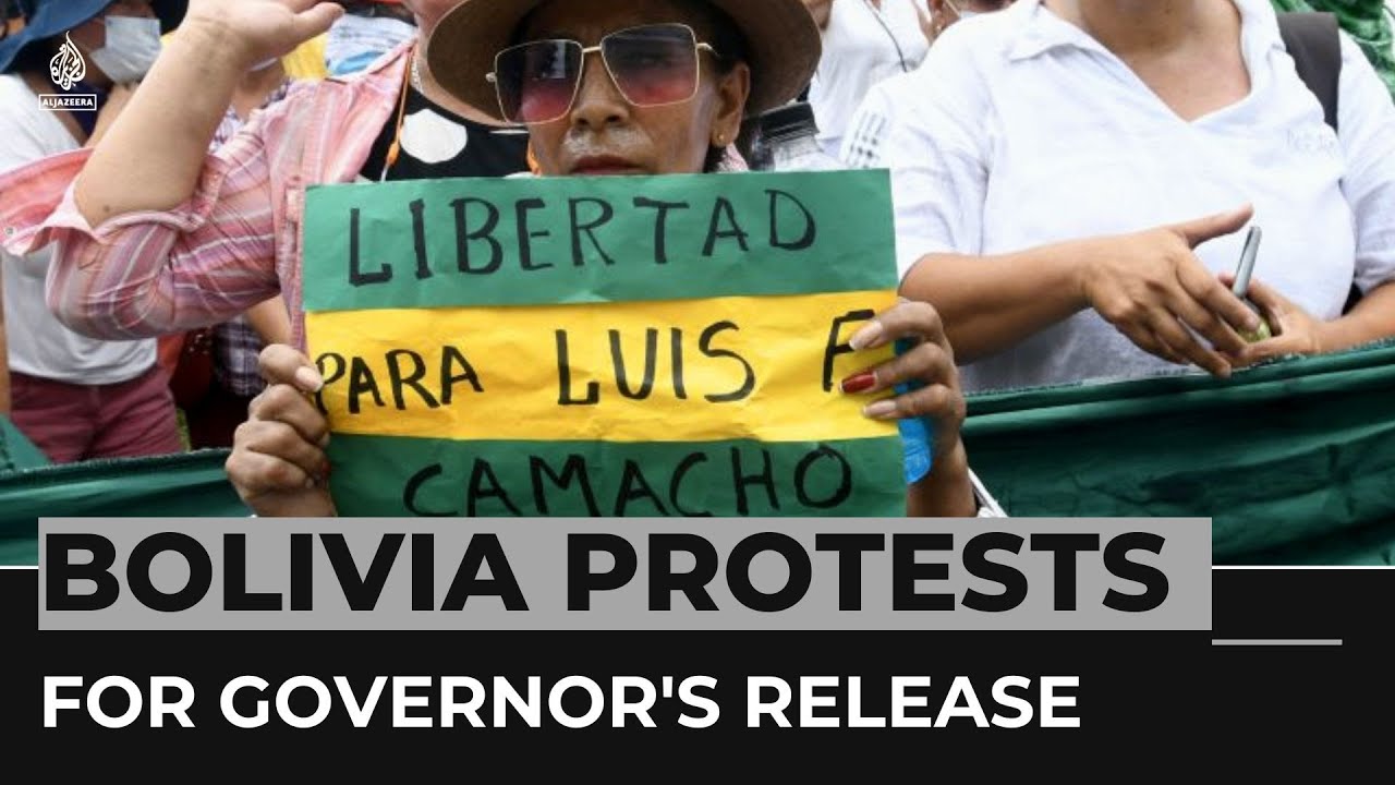Bolivia: Protesters demand Santa Cruz governor's release