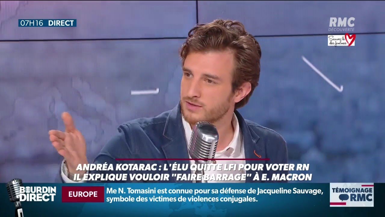 Andrea Kotarac quitte LFI et soutient la liste RN: 