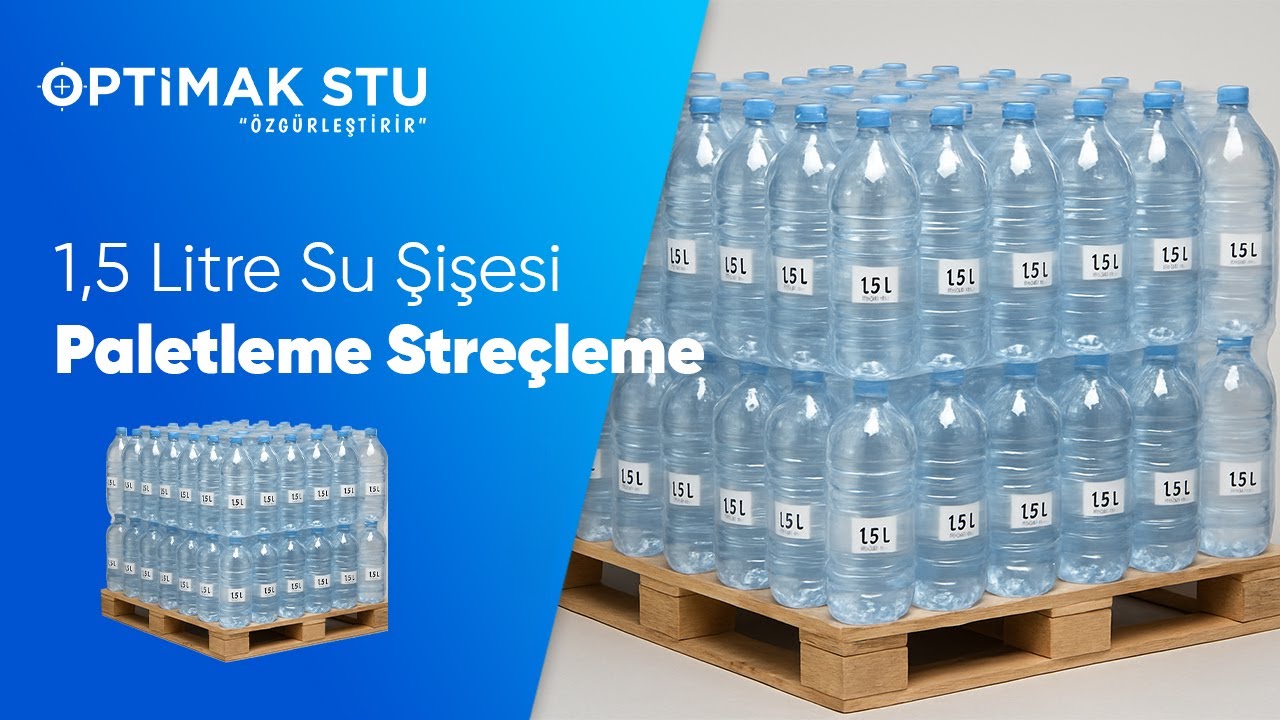 Tam Otomatik Streç Sarma Makinesi, Konveyör Hattı 40 plt/sa