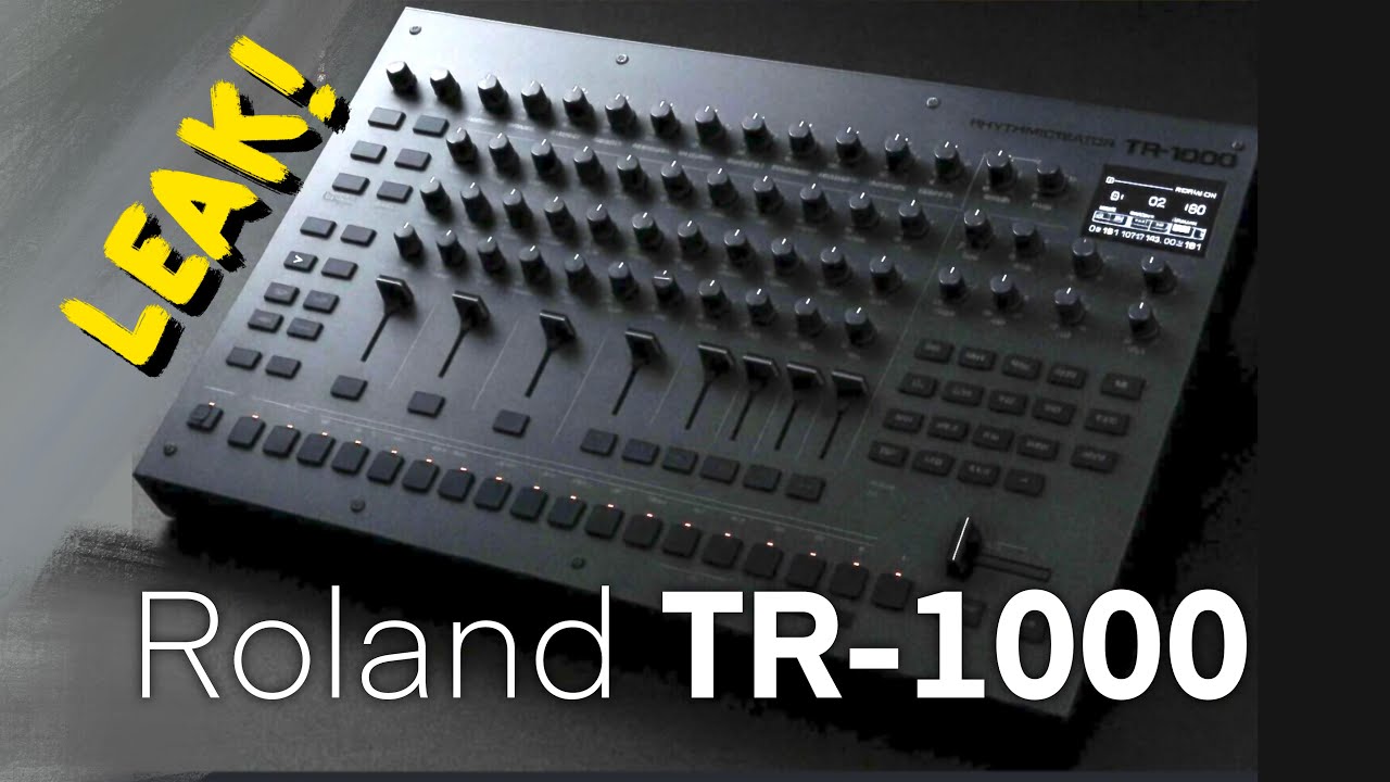 Roland TR-1000 уже здесь! НОВЫЕ ИЗОБРАЖЕНИЯ УТЕЧЕНЫ В ИНТЕРНЕТ