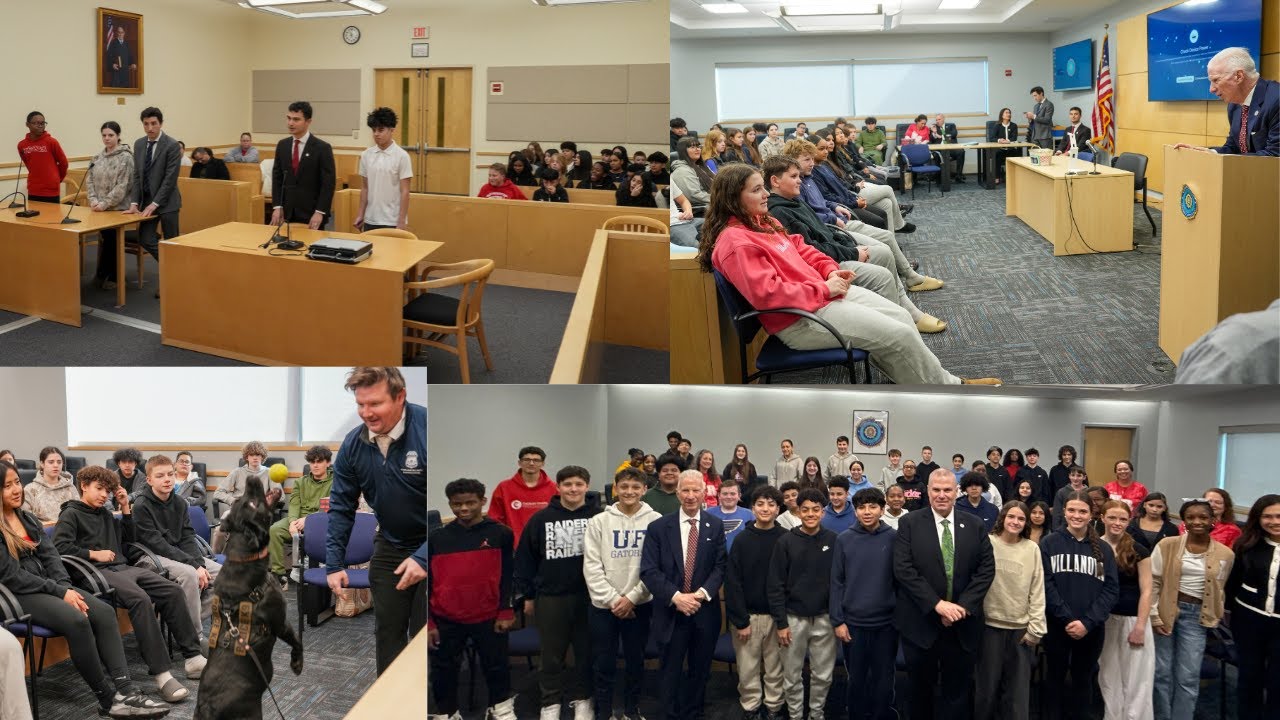 Fieldstone Middle School Students Visit Rockland County DA & County Courthouse