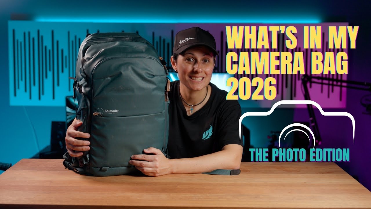 WHAT'S IN MY CAMERA BAG 2026 // THE PHOTOGRAPHY EDITION
