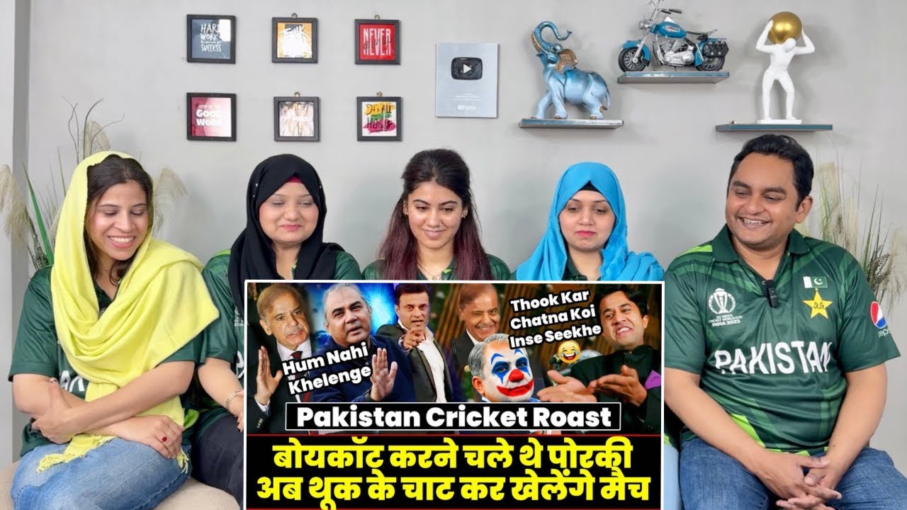 Han Bhai Porkiyon Kar Liya Boycott | Pakistan Cricket Roast | Pakistan Reaction On Ind Vs Pak Match