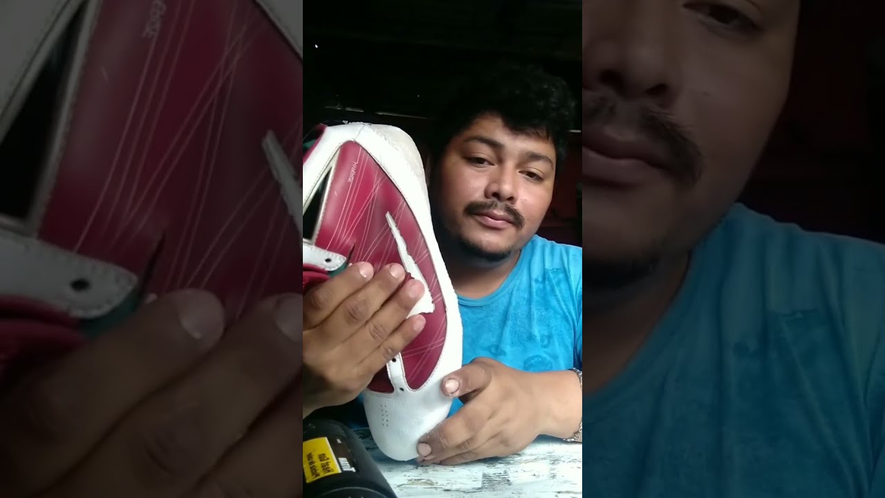 como pegar o vulcanizar un teni 👟🥾 a calor✌️😃 link en la descripcion vulcanizando con pegamento iris