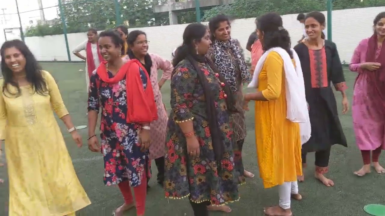 water game in The Vrukksha School on the occasion of teachers day celebration